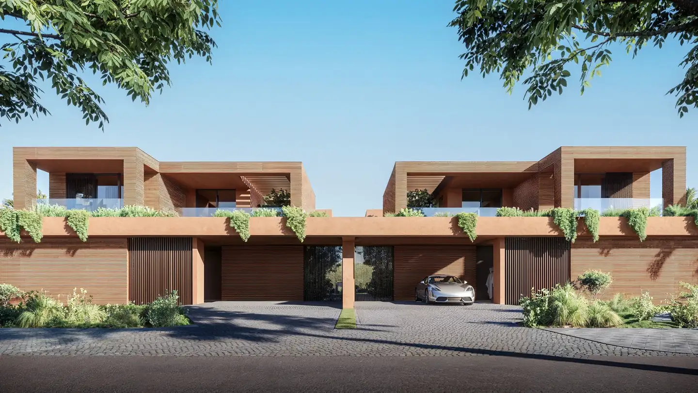 Five-bedroom twin villas